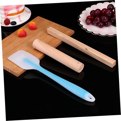 Miniatura 3 de Moldes de silicona 5 uds. Bandeja de silicona Herramientas de bricolaje Herramientas de madera Molde de chocolate para pastel Bandeja de madera para