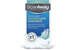 ScarAway Advance Clear Silicone Patch for Scars