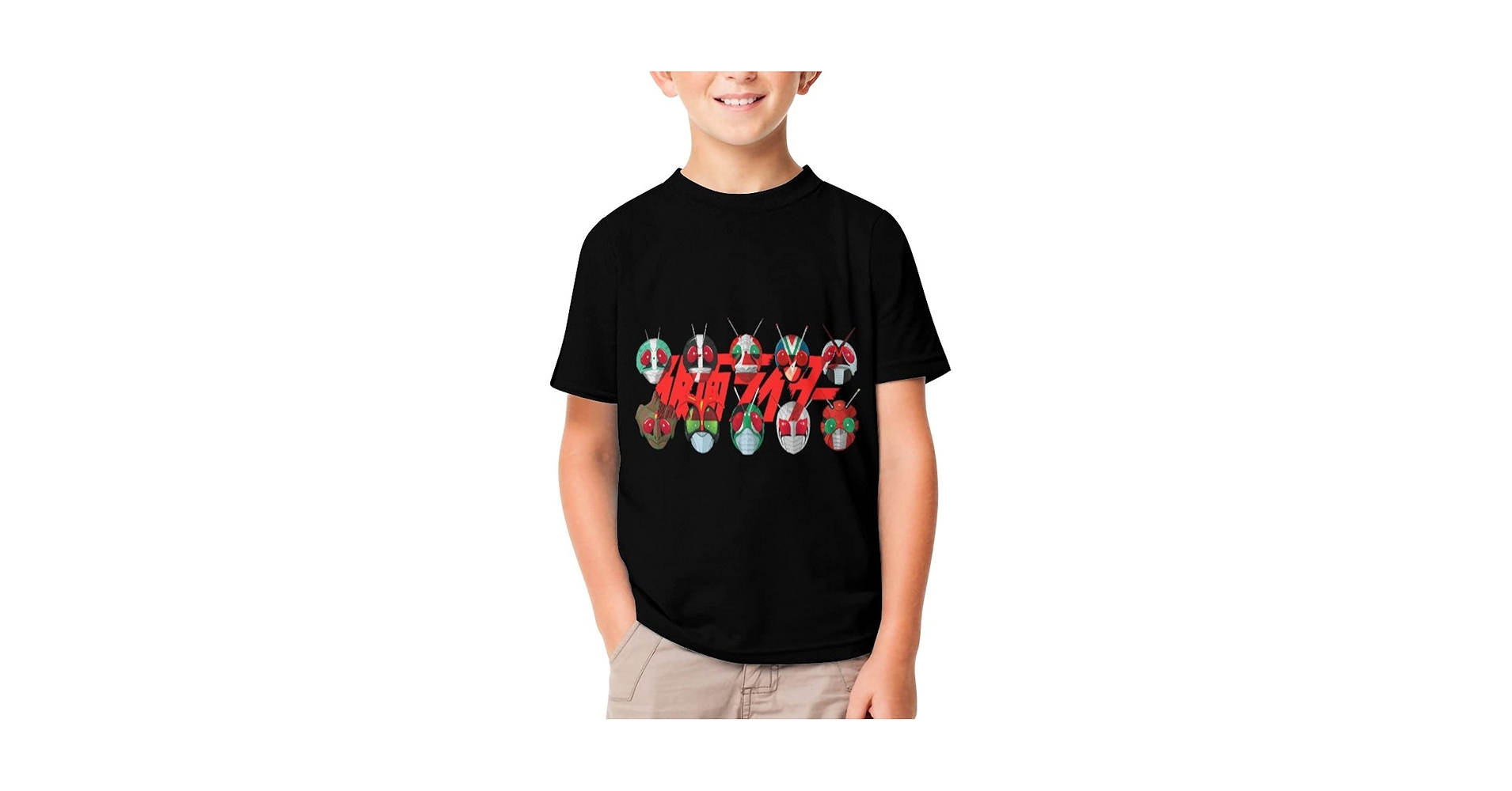 Amazon.co.jp: キッズ Tシャツ 仮面ライダー 昭和ライダー 子供