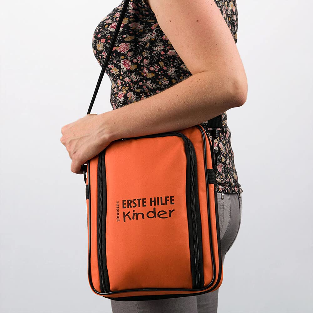 SÖHNGEN BIGPACK 5 x Erste-Hilfe-Tasche SCOUT Schulausflug, mit Inhalt aus Kunststoff, Art.-Nr. 450001 | Erste Hilfe Tasche | Sanitätstasche | Notfalltasche