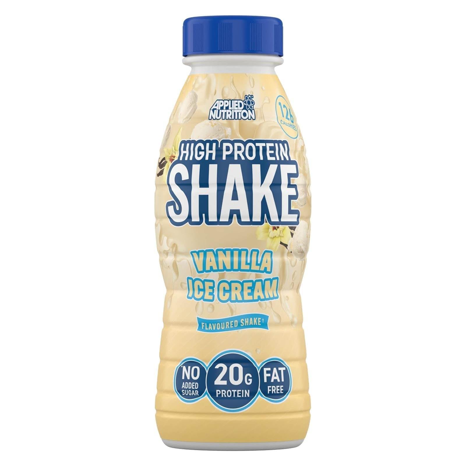 Applied Nutrition Rtd High Protein Shake 330Ml Vanilla Ice Cream X 8