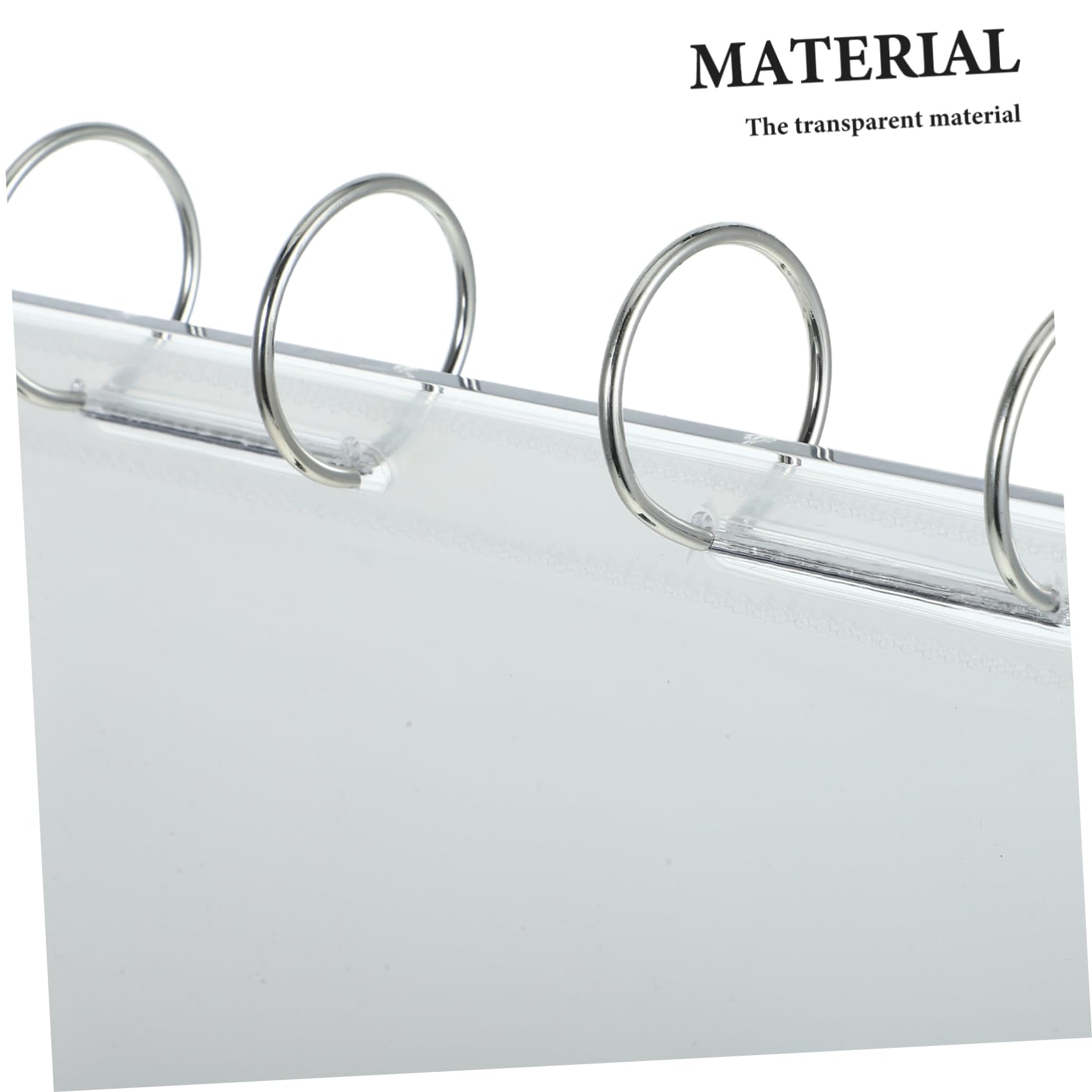 Cabilock Portamenús para Mesa de Acrílico Negro de 6 Páginas, Doble Cara | Pvc E Hierro, 12 Caras Fundas para Tarjetas, para Cafeterías y Banquetes