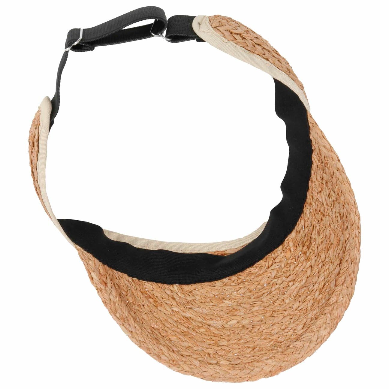 Seeberger Visiere Raphia Femme - Casquette pour Le Golf Soleil de Tennis avec Printemps-ete Ete