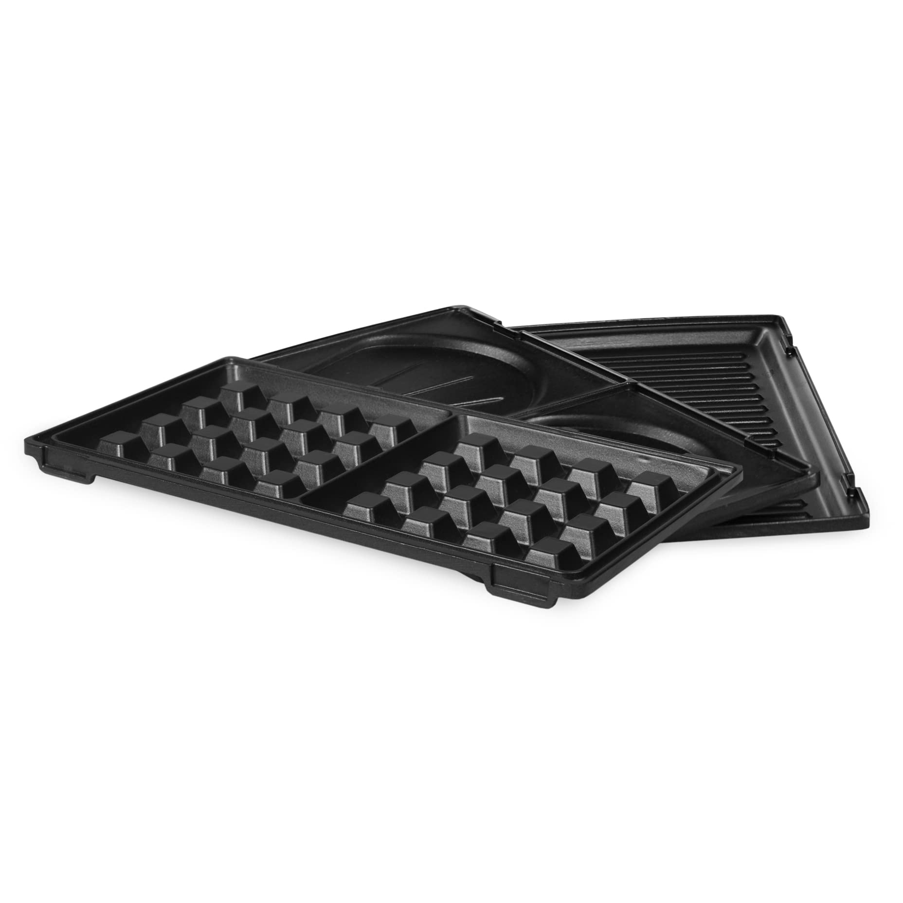 Nova 117002 - Grill y Sandwichera Compacta, Almacenamiento de Cable, Placas Desmontables para Sandwichera, Parrilla de Mesa, Gofrera, 700 W