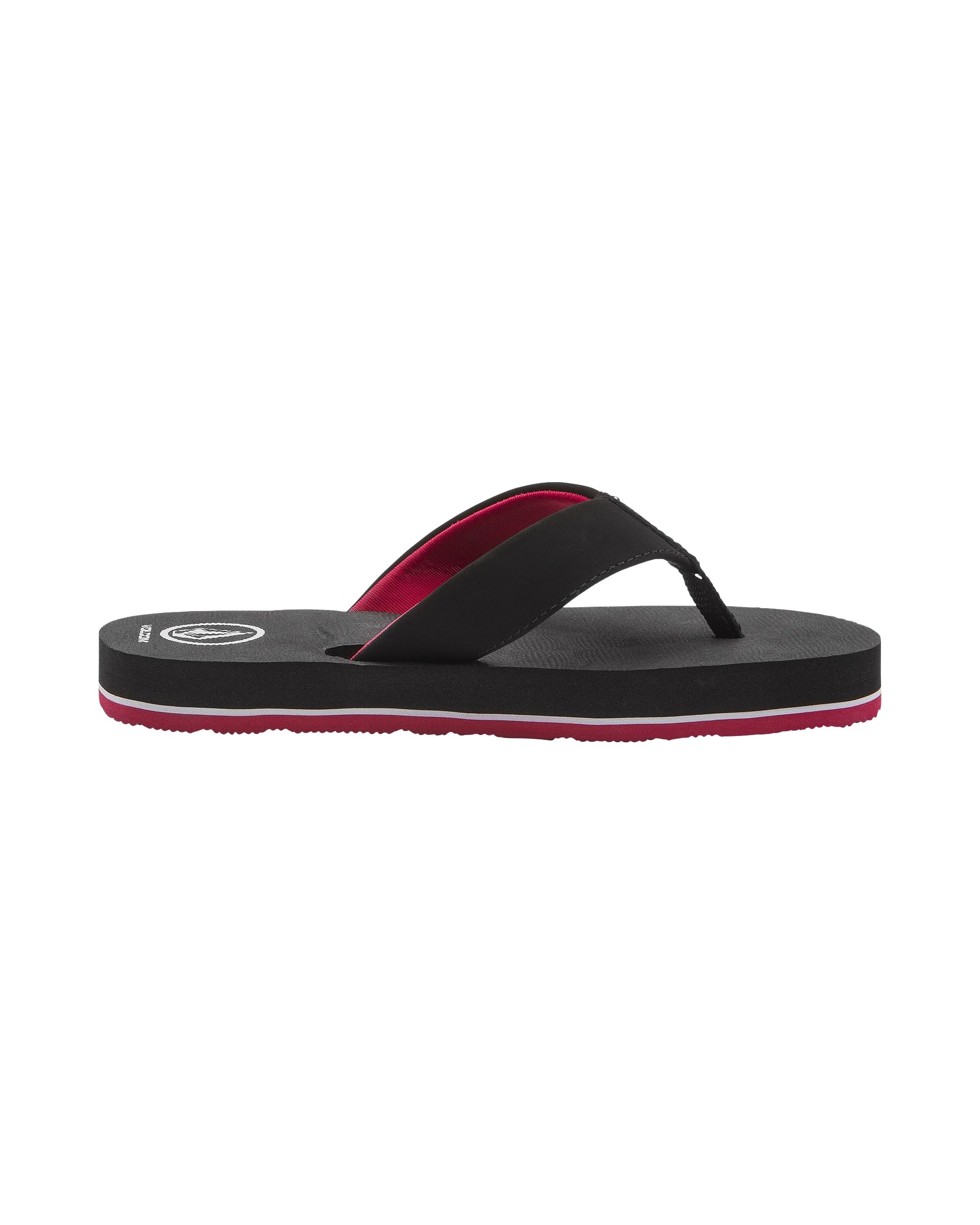Volcom Victor Flip Flop Sandal – Youth Water-friendly, Durable Beach Sandals - Big Boys InfraditoUomo