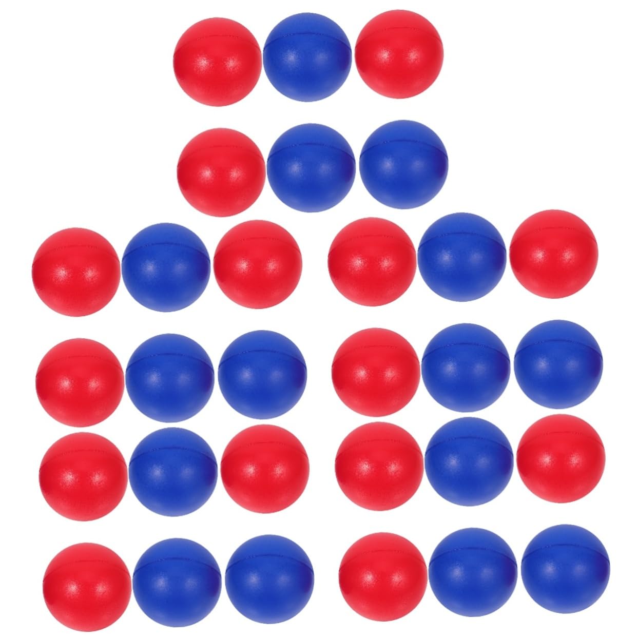 Sosoport 5sets 6pcs Pu Beach Paddle Balls Replacement for Outdoor Games for Beginners Compact for 6pcs*5