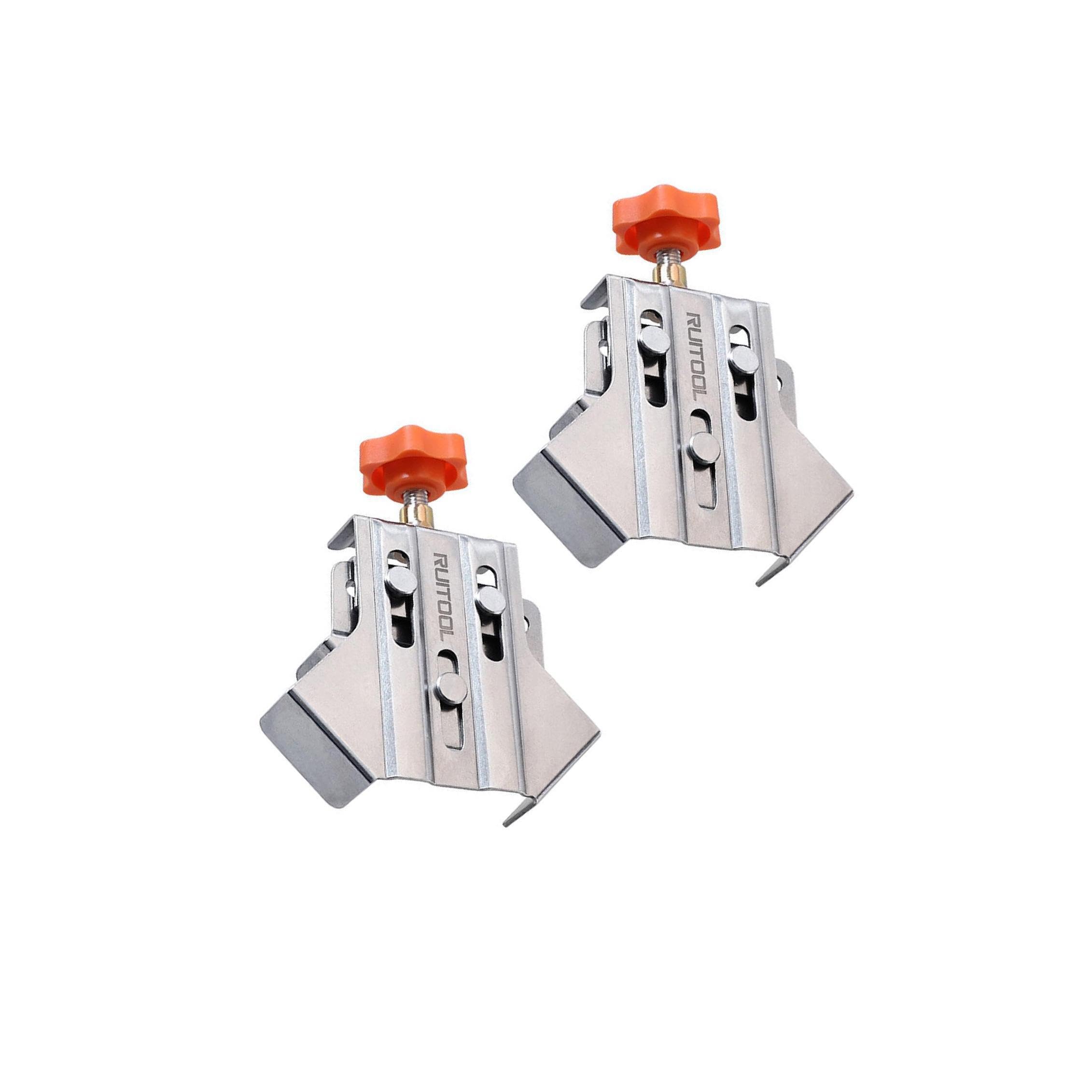 Twisaxc Sturdy Corner Clamp 90 Degree Right Angle Clamps Jig Companion For Diy Drilling And Creating Picture Frames With Ease Woodworking Angle Clamps, 2 Pcs Open Shape