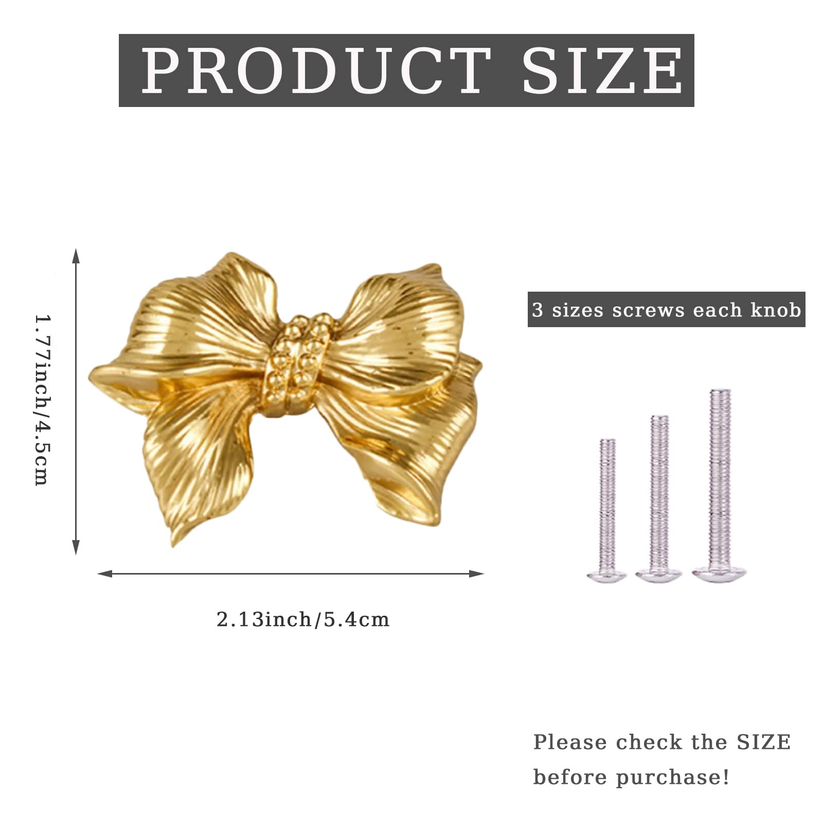 Updatepoint Gold Bow Cabinet Knob, Cabinet Pulls for Drawer Cupboard Glass Door Dresser Wardrobe Home Hardware Pulls Handles 2 Pack (Bow A) - Amazon.com Updatepoint Gold Bow Cabinet Knob, Cabinet Pulls for Drawer Cupboard Glass Door Dresser Wardrobe Home Hardware Pulls Handles 2 Pack (Bow A) - Amazon.com