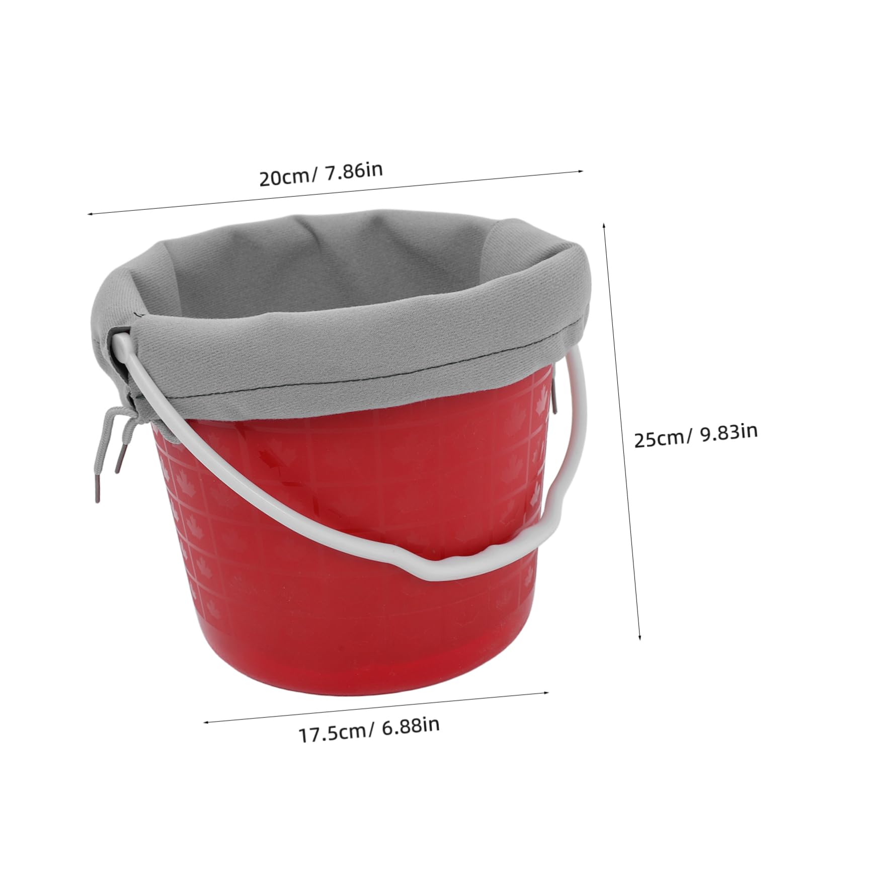 Milisten Panier de Cueillette pour Fruits avec Doublure Protectrice et Sangle Croisée Réglable, Panier en Plastique Marron Récolte de Petites Baies Jardin