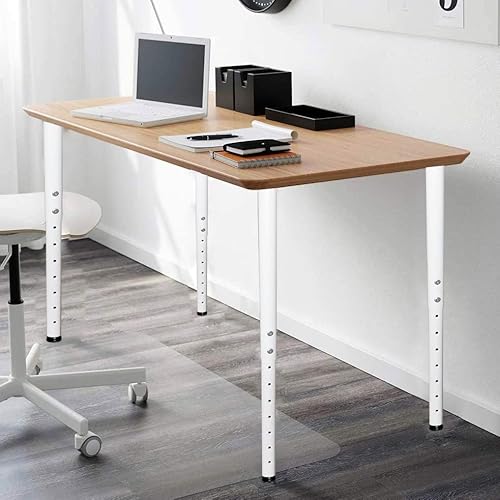 Jahof Verstelbare tafelpoten 55-90 cm, metalen bureaupoten Ø42/38mm, meubelpootset voor doe-het-zelf bureaus, thuis, kantoor - Afbeelding 5