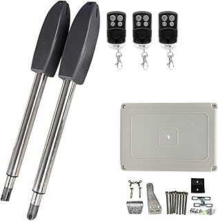 Automatic Gate Opener 400KG Automatic Electric Swing Gate Opener Kit Pull Arm Drive Swing Door Operator Motor Actuator Multi Remote Control Optional Single Swing Gate Operator (Color : 3 Remote with
