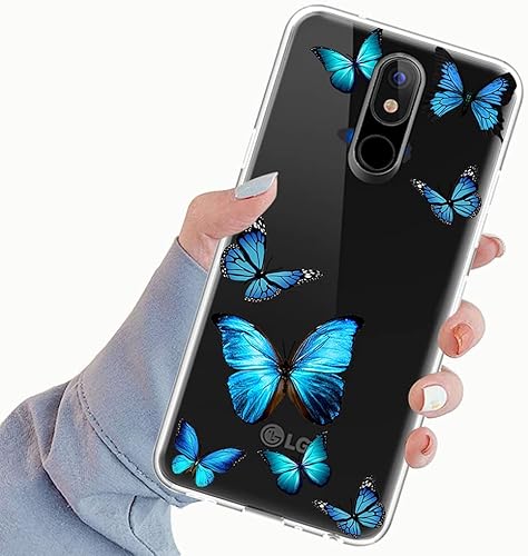 Miniatura 6 de Funda para LG Stylo 4para LG Stylo 4 Pluspara LG Q Stylus Funda para niñas y mujeres, delgada a prueba de golpes, patrón transparente, suave,