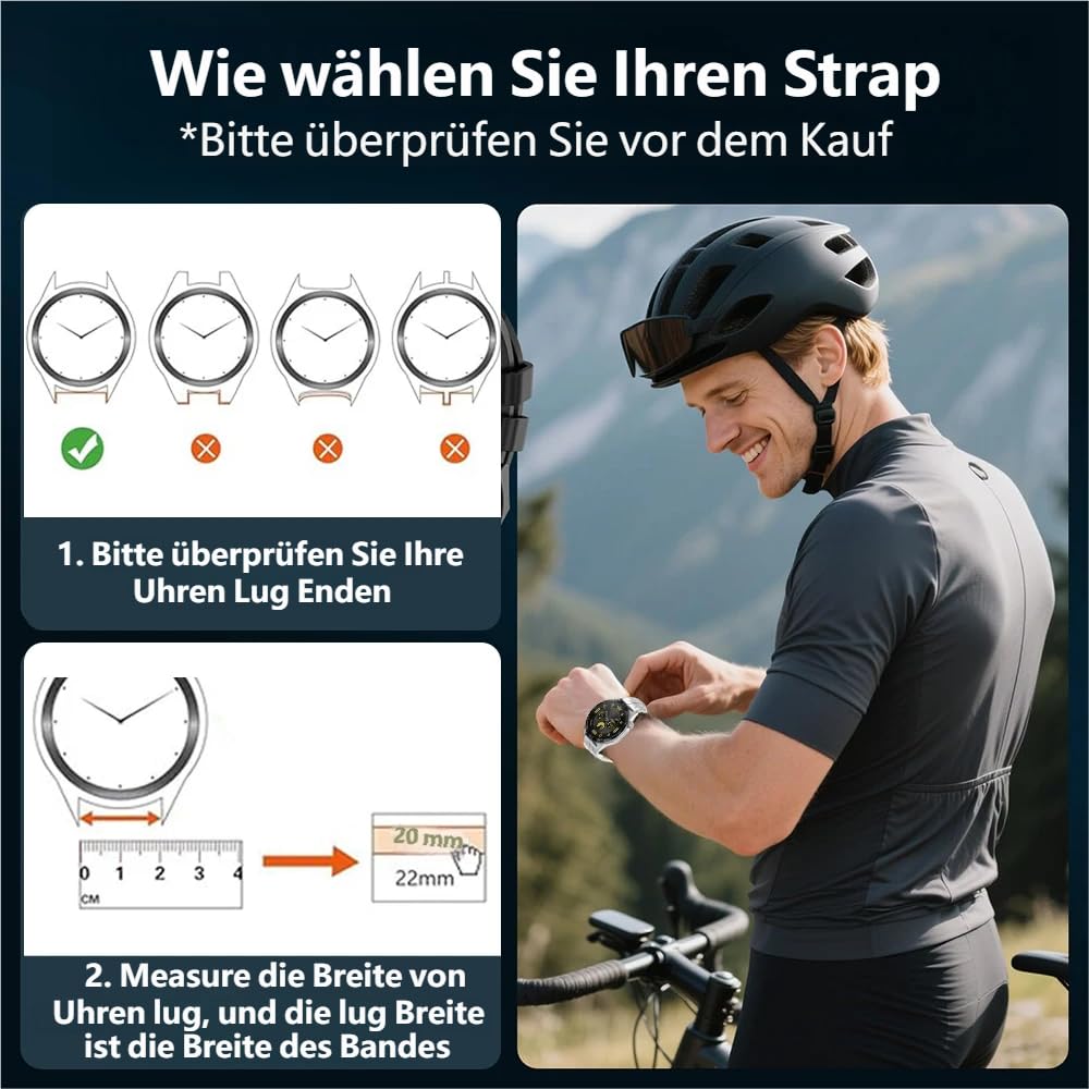 20mm 22mm Universelles Titan-Schnellverschluss-UhrenMetallarmband