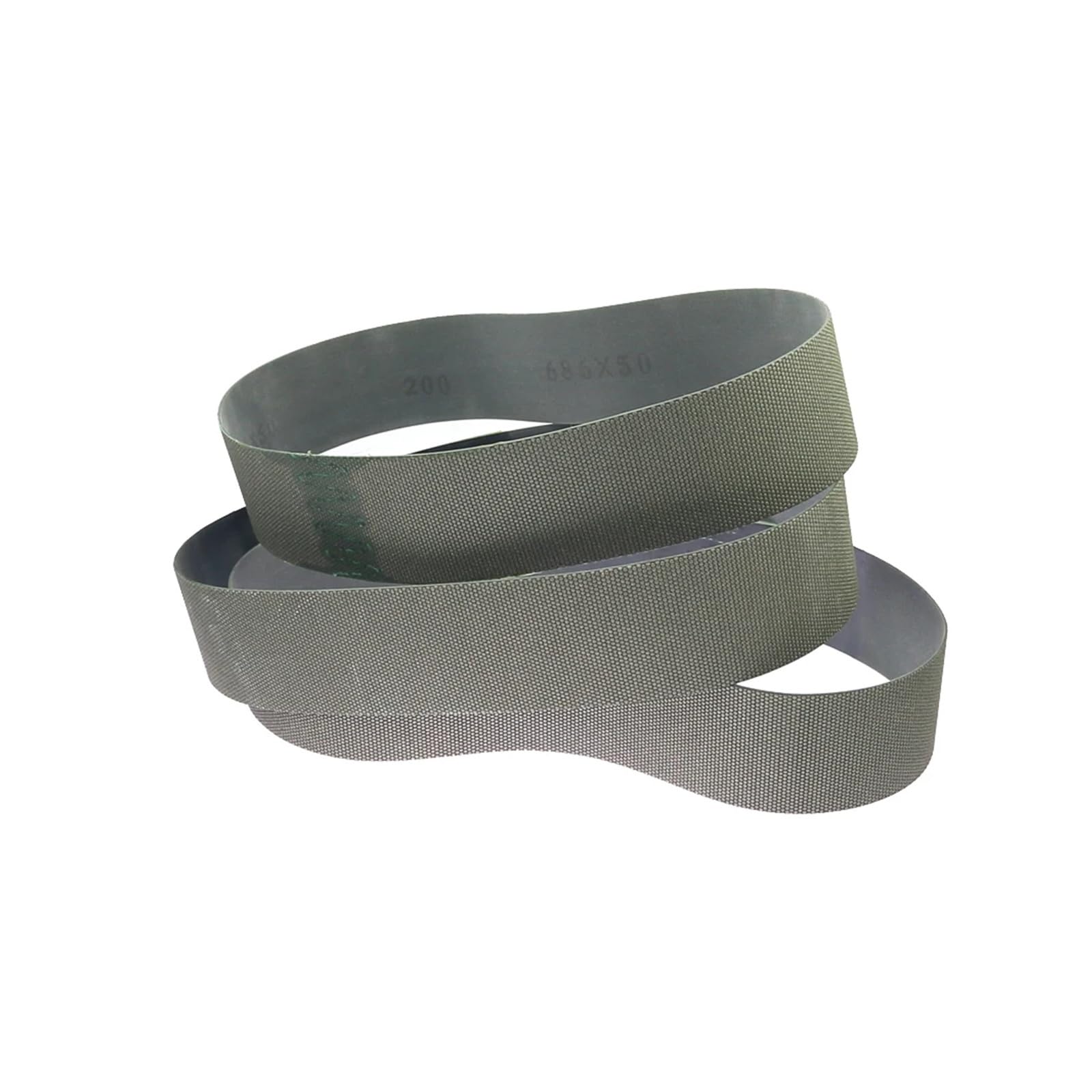 Galvanisiertes Diamant-Schleifband P60 - P1200 for Schleifen, Polieren und Abrichten von Hartlegierungen, Glaskeramik(P200,762x25mm x 1pc)