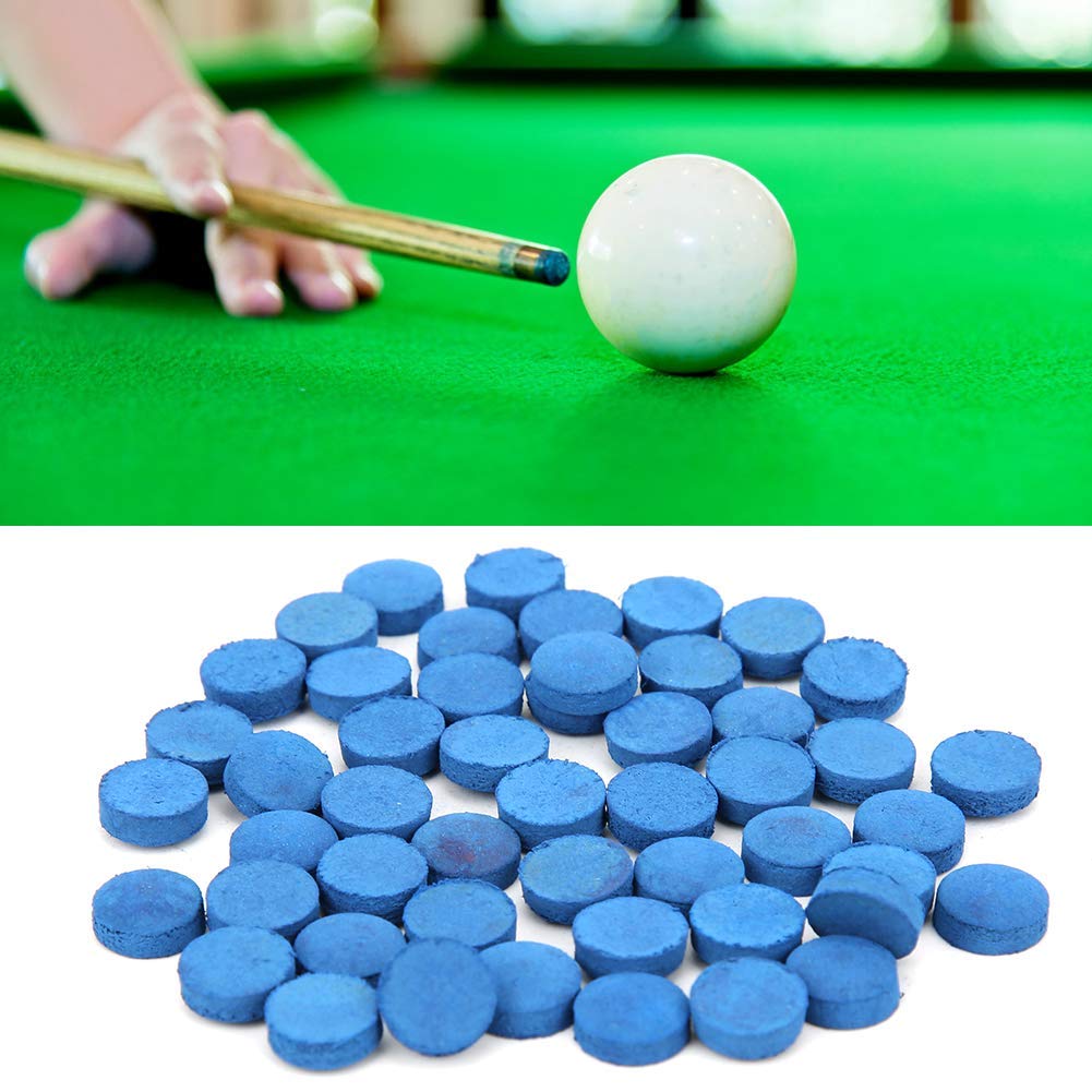 Basen Cue Tips Cue Tip Kreda Bilard Pool Cue Akcesoria do bilarda Basen Bilard Wymienne końcówki ze schowkiem do snookera na basen (13 mm)
