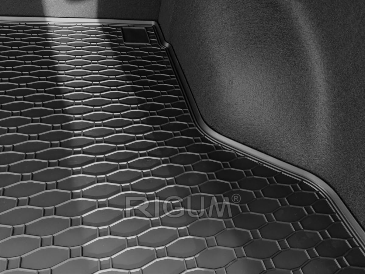 Kofferraumwanne Kofferraummatte Antirutsch RIGUM geeignet für Kia Ceed SW Kombi ab 2018 Perfekt angepasst + Magic Eraser