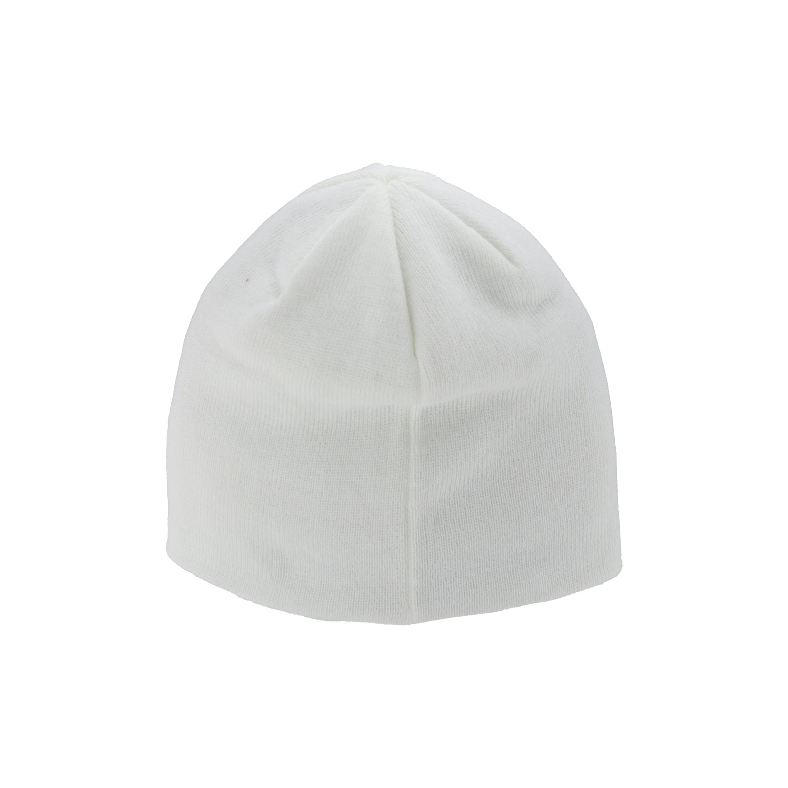 ZHATS Standard NCAA Officially Licensed Beanie Edge Patch Defer White