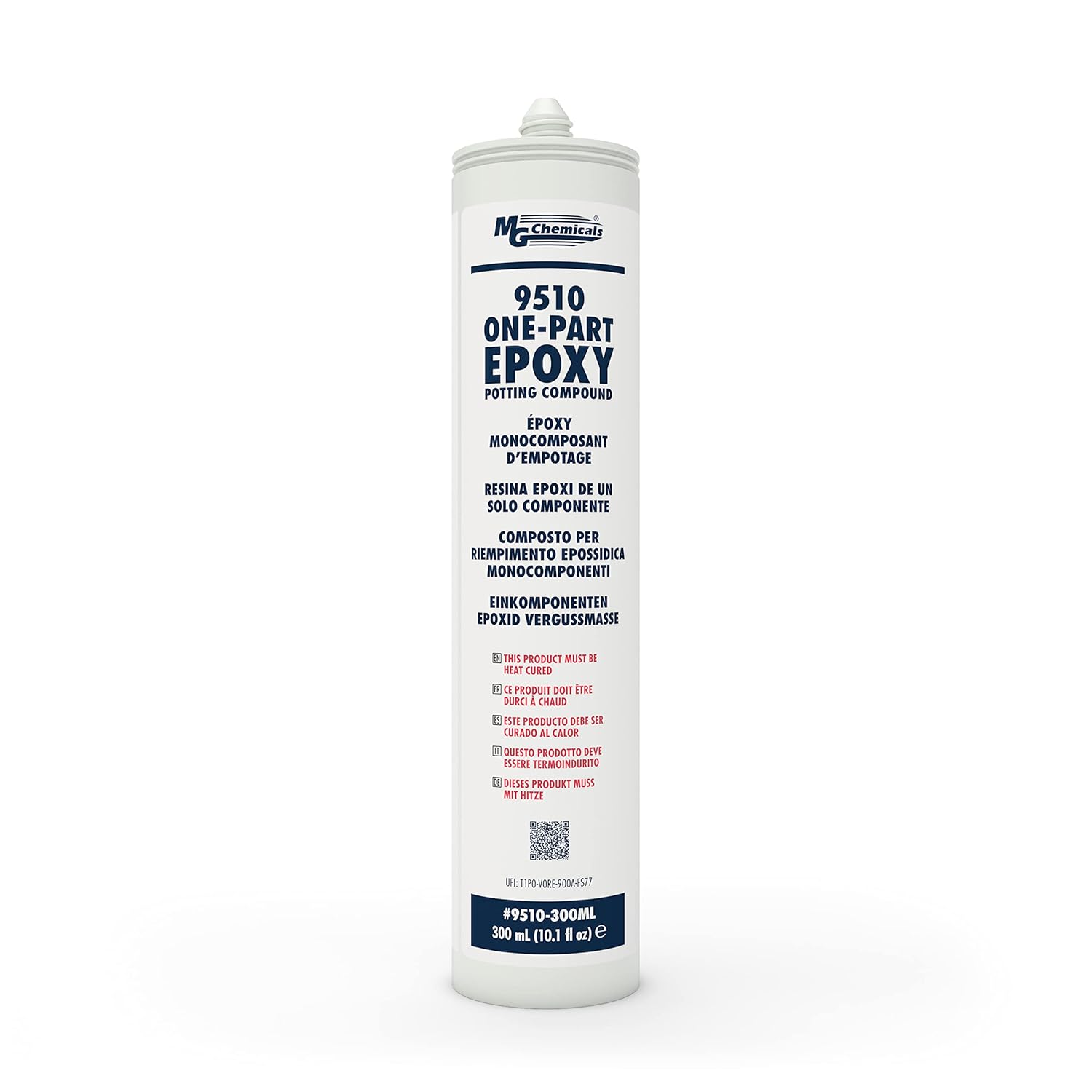 9510 Onepart Epoxy Potting Compound, (Heat Cure required) 300mL