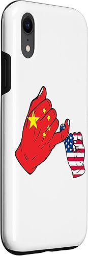 Miniatura 3 de iPhone XR Parent and child China USA family Case