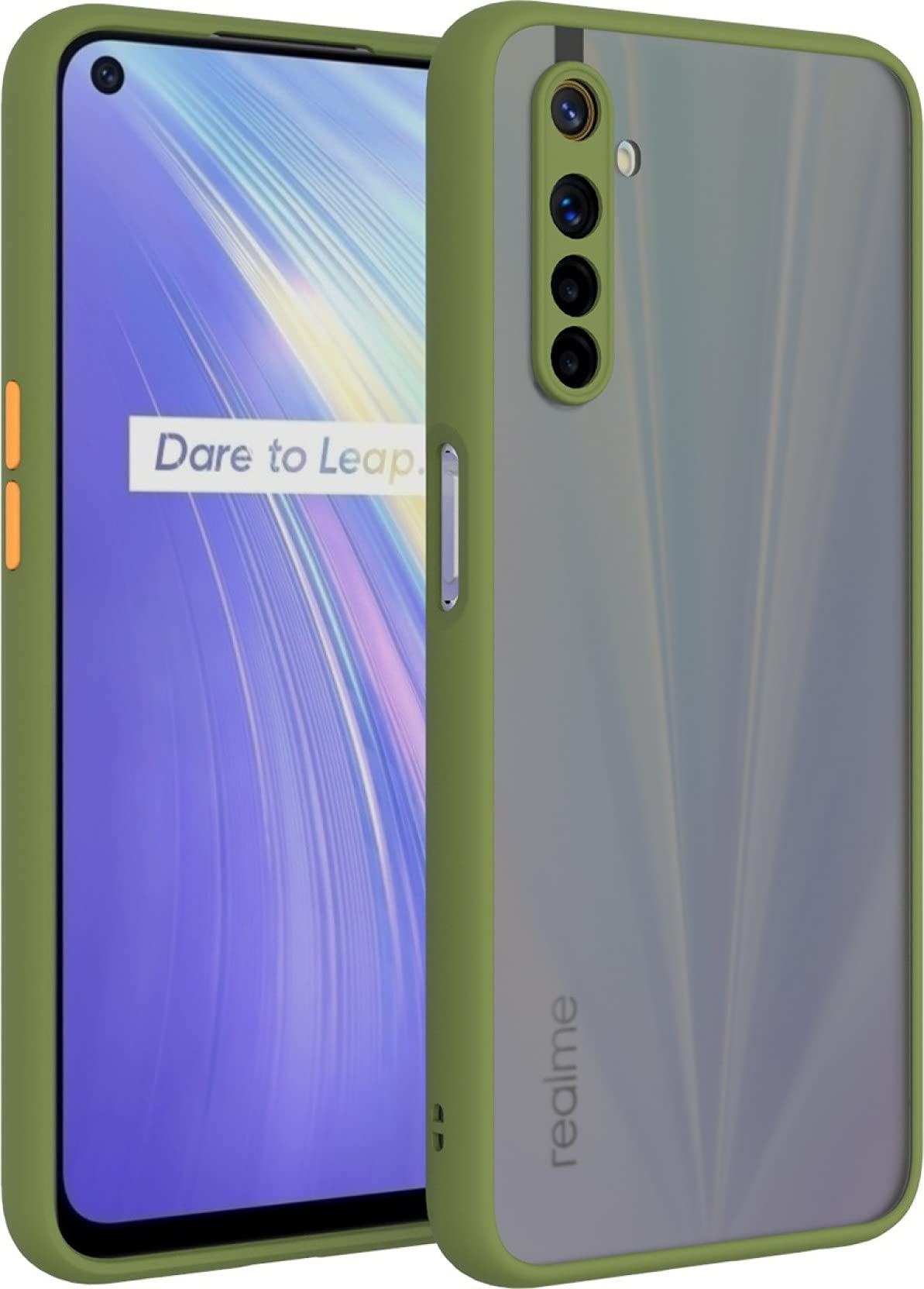 Glasgow Case Cover for Realme 6i Shockproof Back Case Cover (Camera Protection) - Green (B097PPCCRL) Amazon Price History, Amazon Price Tracker
