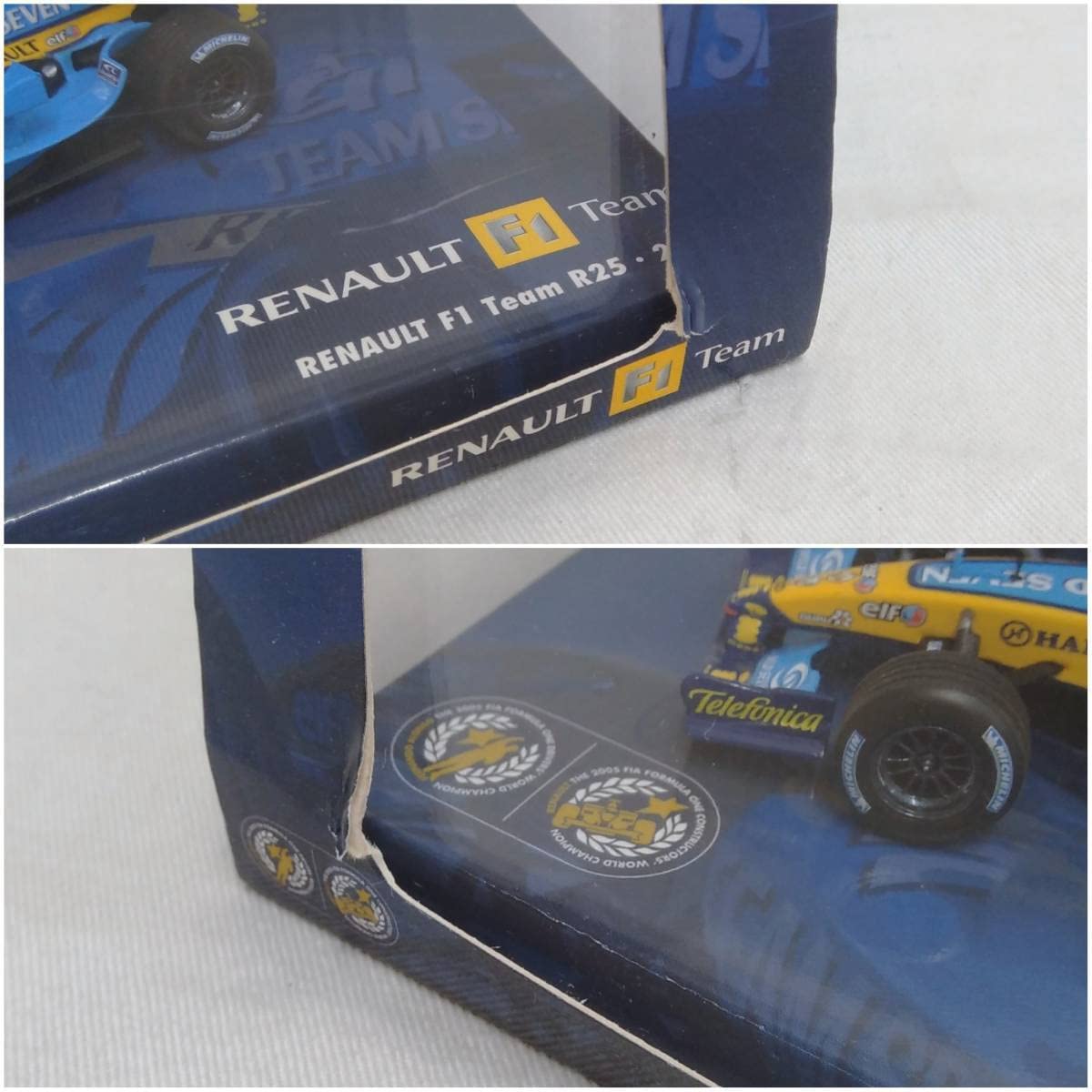 mT325a [人気] ミニチャンプス 1/43 ルノー R25 F1 World Championship