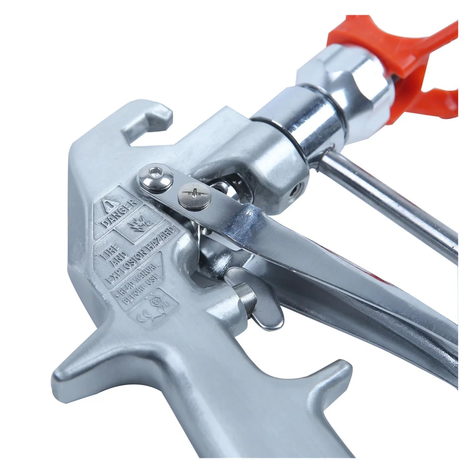Hochdruck-Airless-Spritzpistole 5000psi 241705 und 243283 248157 mit Schutz for Airless-Farbspritzgerät Heimwerken und Zuhause(241705 Blue and Tip)