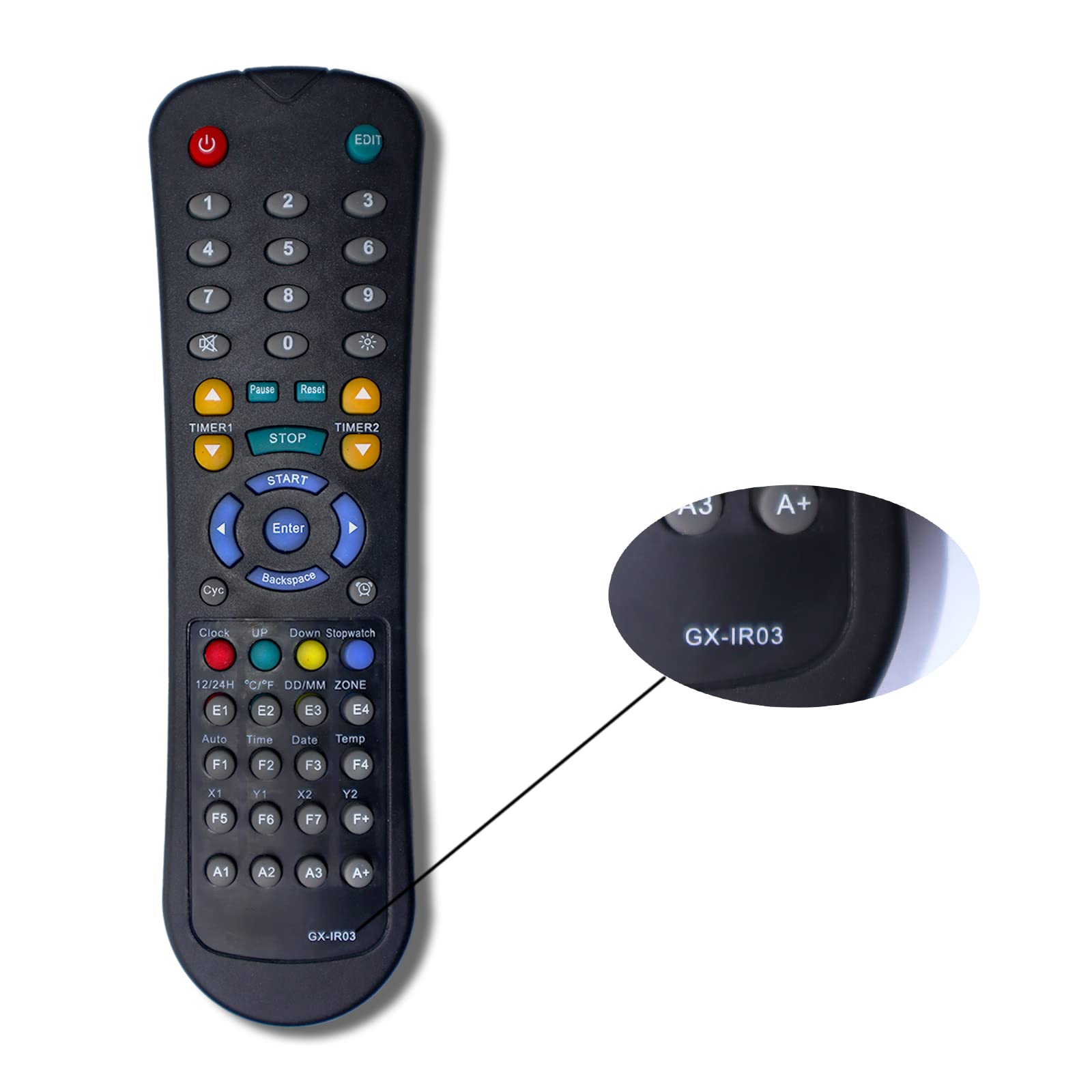 GX-IR03 Remote Control for Gym Timer Clock gxir03