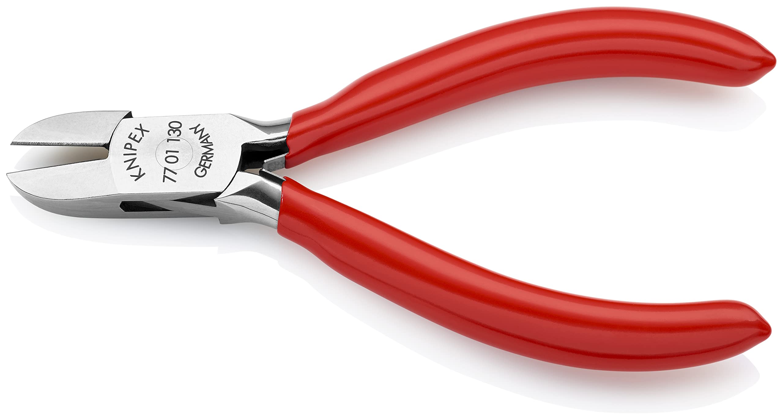 KNIPEX Electronics Diagonal Cutter (130 mm) 77 01 130 EAN, Multi Color - Image 2