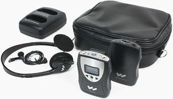 Williams Sound PFM PRO RCH Rechargeable Personal FM Listening System with Rechargeable Batteries; 17 Selectable Channels; Range of up to 150; 72 to 76 MHz