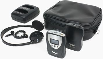 Williams Sound PFM PRO RCH Personal FM Listening System, 17 Selectable Channels 72-76 MHz, Operates up to 150 46 m, Improves Listening for Individuals or Groups