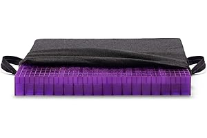 Purple Double Seat Cushion | Outstandingly Comfortable Purple Seat Cushion