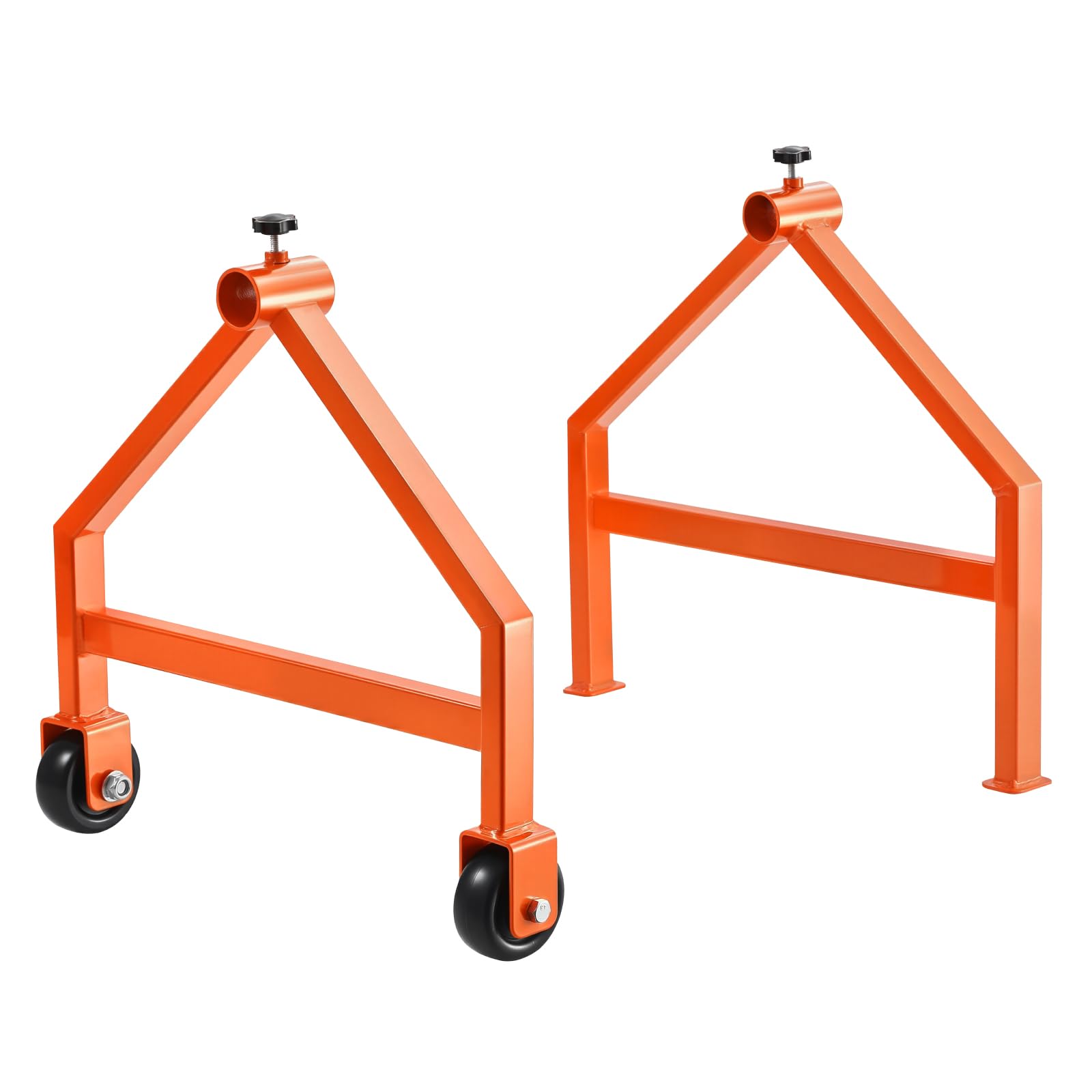 VEVOR Wire Spool Rack, 220 lbs Load Capacity, Portable Cable Caddy, Moveable Wire Rack with Wheels, Spool Holder, Up to 29.9 in Diameter, for