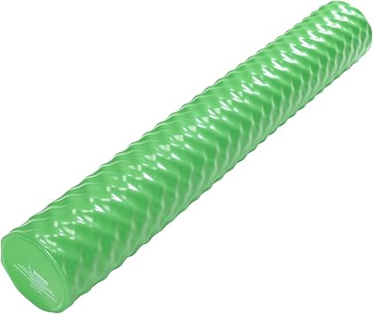 OLIXIS Pool Noodles for Swimming and Floating, Jumbo Pool Floats, Solid NBR Foam Swim Noodles, 3-Layer Vinyl Coated, UV Resistant, 250lbs Support, Blue/Green