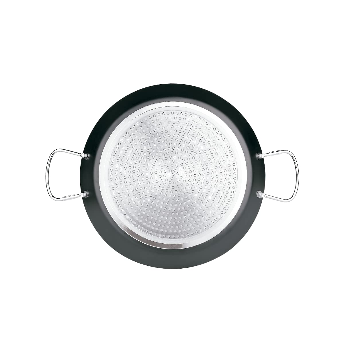 TIENDA EURASIA® Paellera Induccion - Paelleras Fabricadas en Aluminio Antiadherente - Apto para Todo Tipo de Fuegos - Especial Induccion, Vitroceramica - Paellera Resistente (4 Raciones - 34 cm)