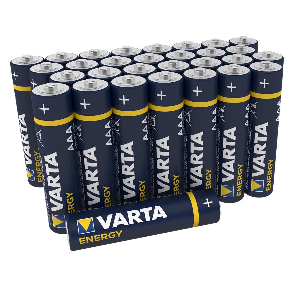 Energy Batteries (AAA Mignon Alkaline Battery Pack of 30)