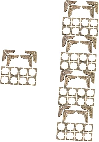 500 Pcs Photo Album Corner Decal Folder Corner Protector Notebook Corner Cover Protection Corners Metal Corner Protector Corner Protective Cover