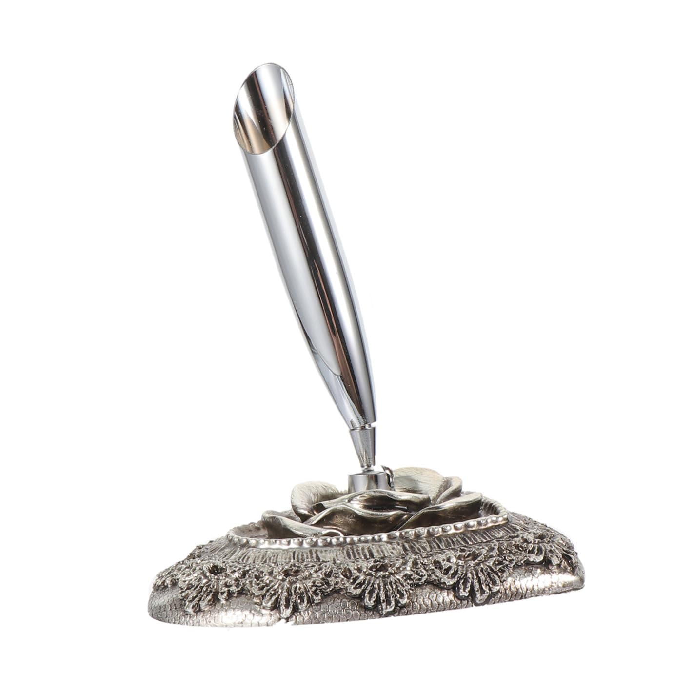 STOBOK 3stücke Kreativer Stifthalter Resin Mit Rosendesign Europäischer Vintage-stil Für Schreibtisch Stiftablage Und Organisation Büro Und Zuhause