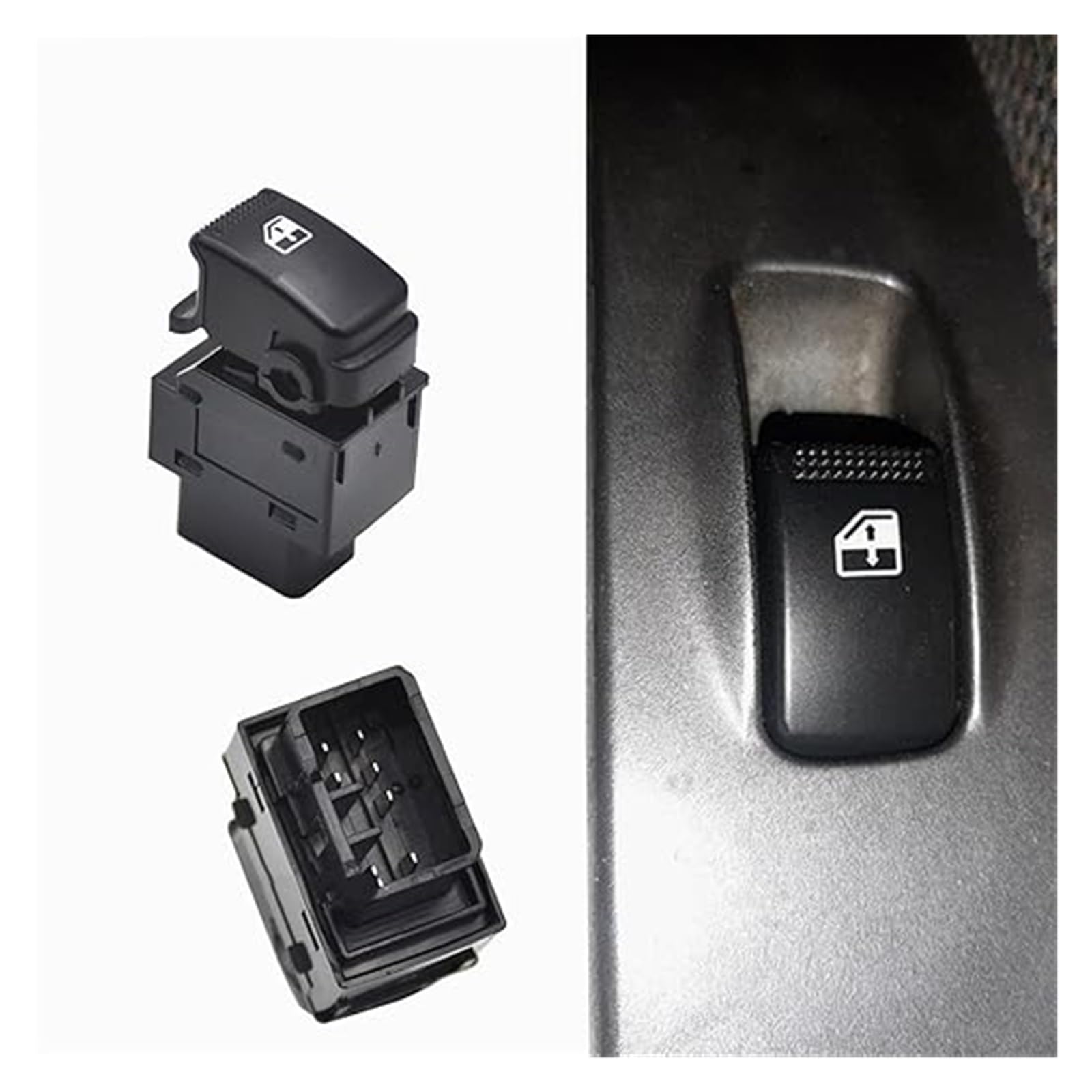 Interruptor de Control de Ventanas para Hyundai Matrix Getz 2003-2011 Panel de Control de Ventanas 93570-1C110 Interruptores de botón pulsador