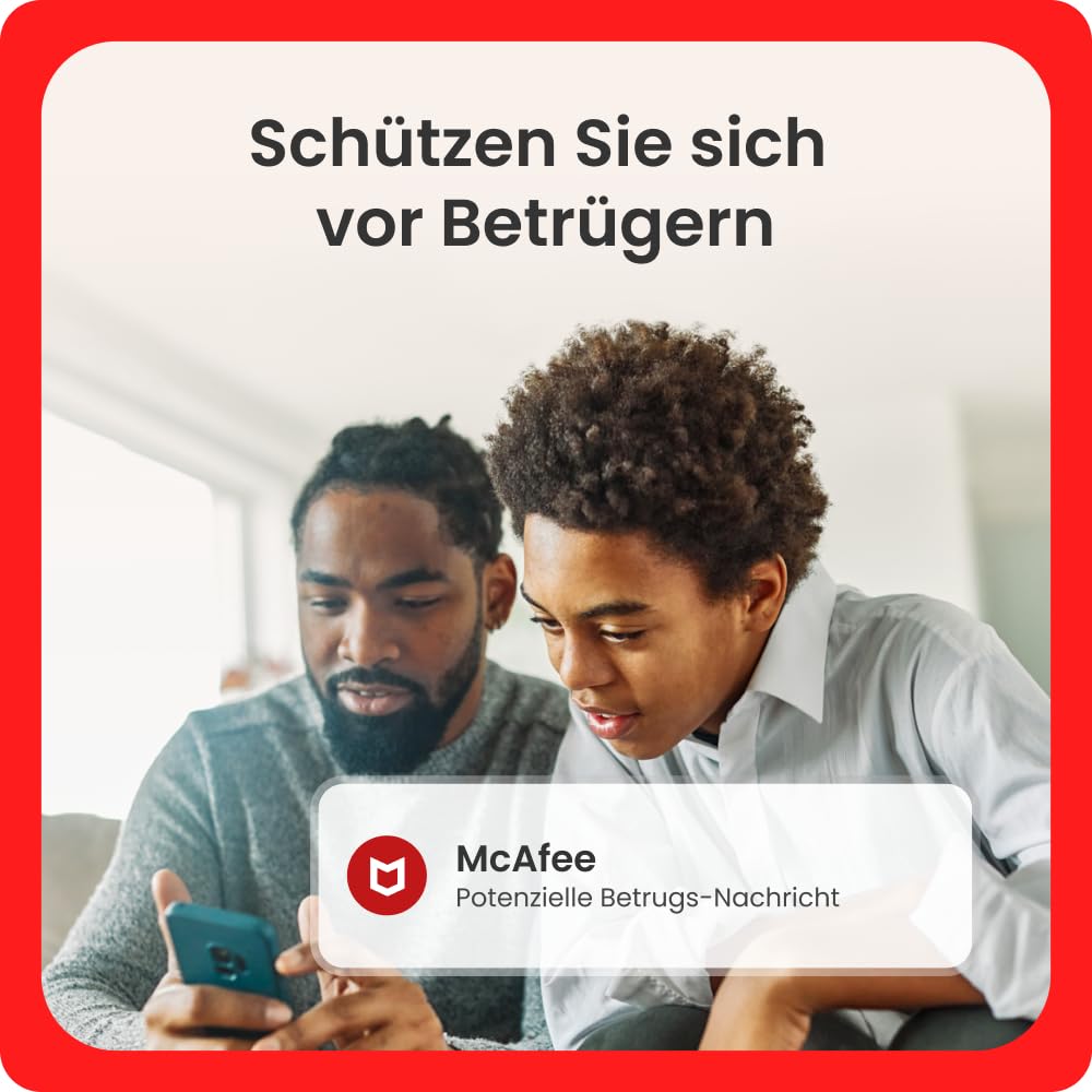 McAfee Mobile Security | Sicherheits-App für Mobilgeräte | 1-Jahres-Abonnement mit automatischer Verlängerung | Download