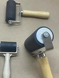 1.4 Inch Rubber Brayer Paint Roller 2in Craft Printmaking Ink