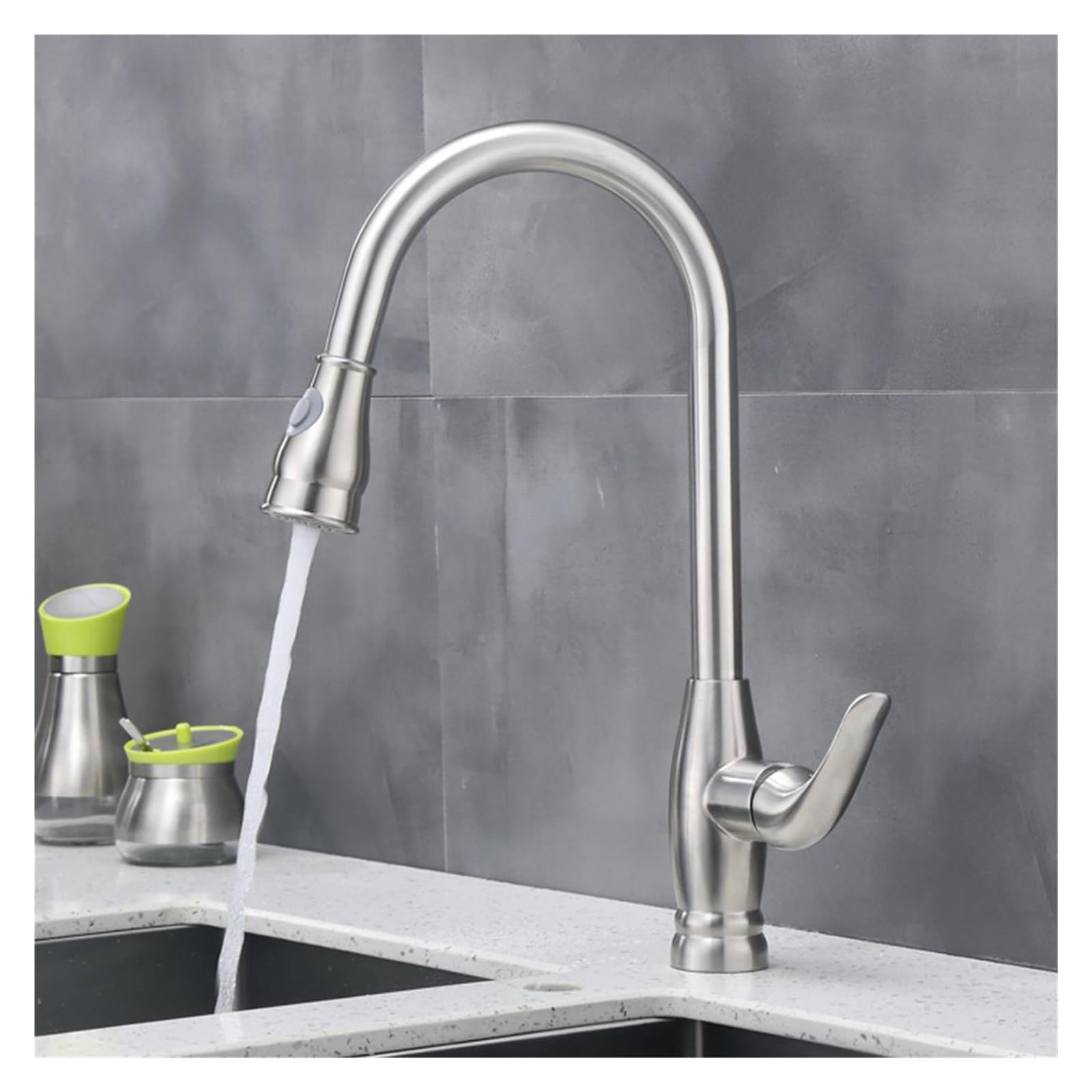 Grifos monomando para fregadero de cocina idóneos para cocinar con agua fría y caliente cómoda