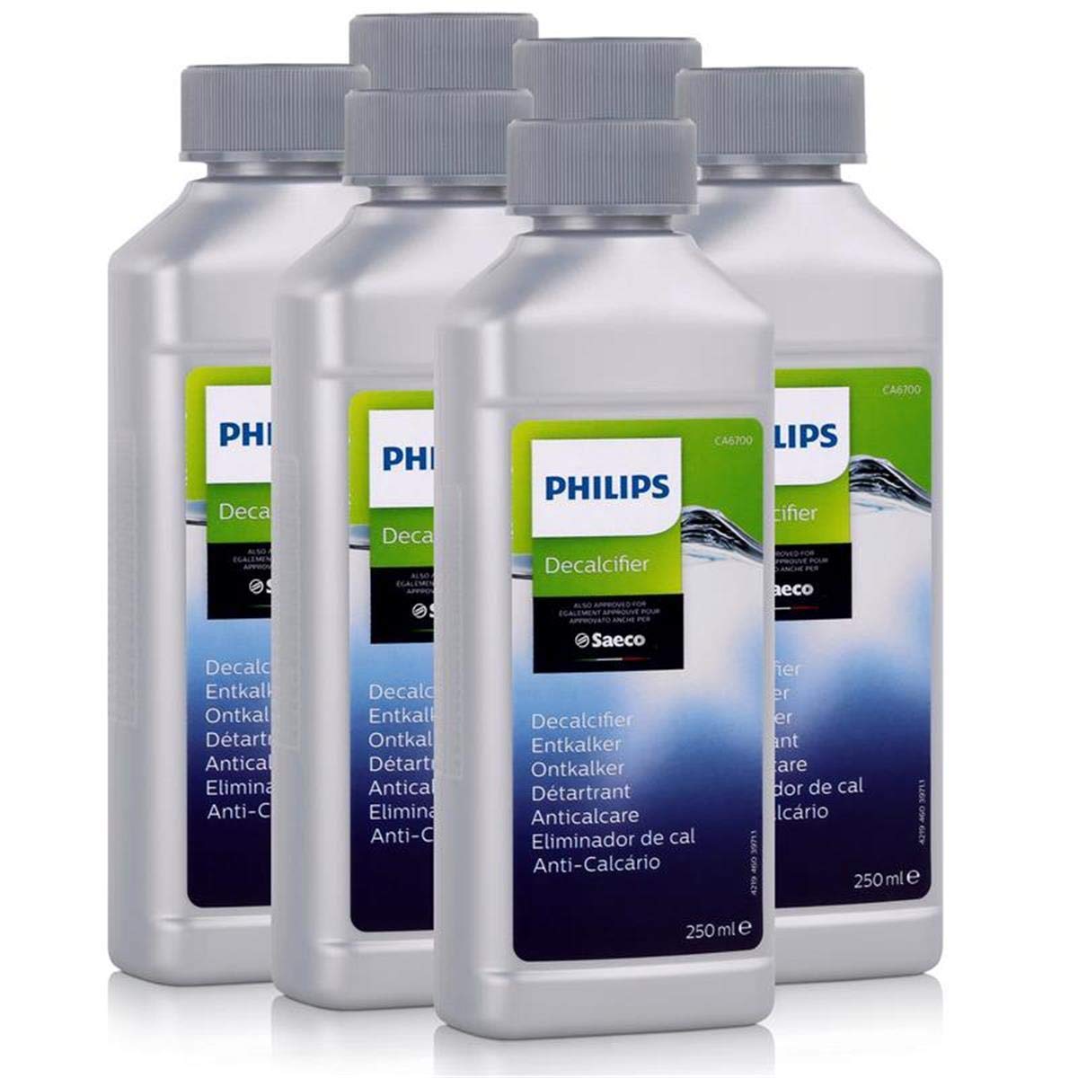 Philips Saeco CA6700/10 Entkalker 250ml - Für Kaffeevollautomaten (6er Pack)