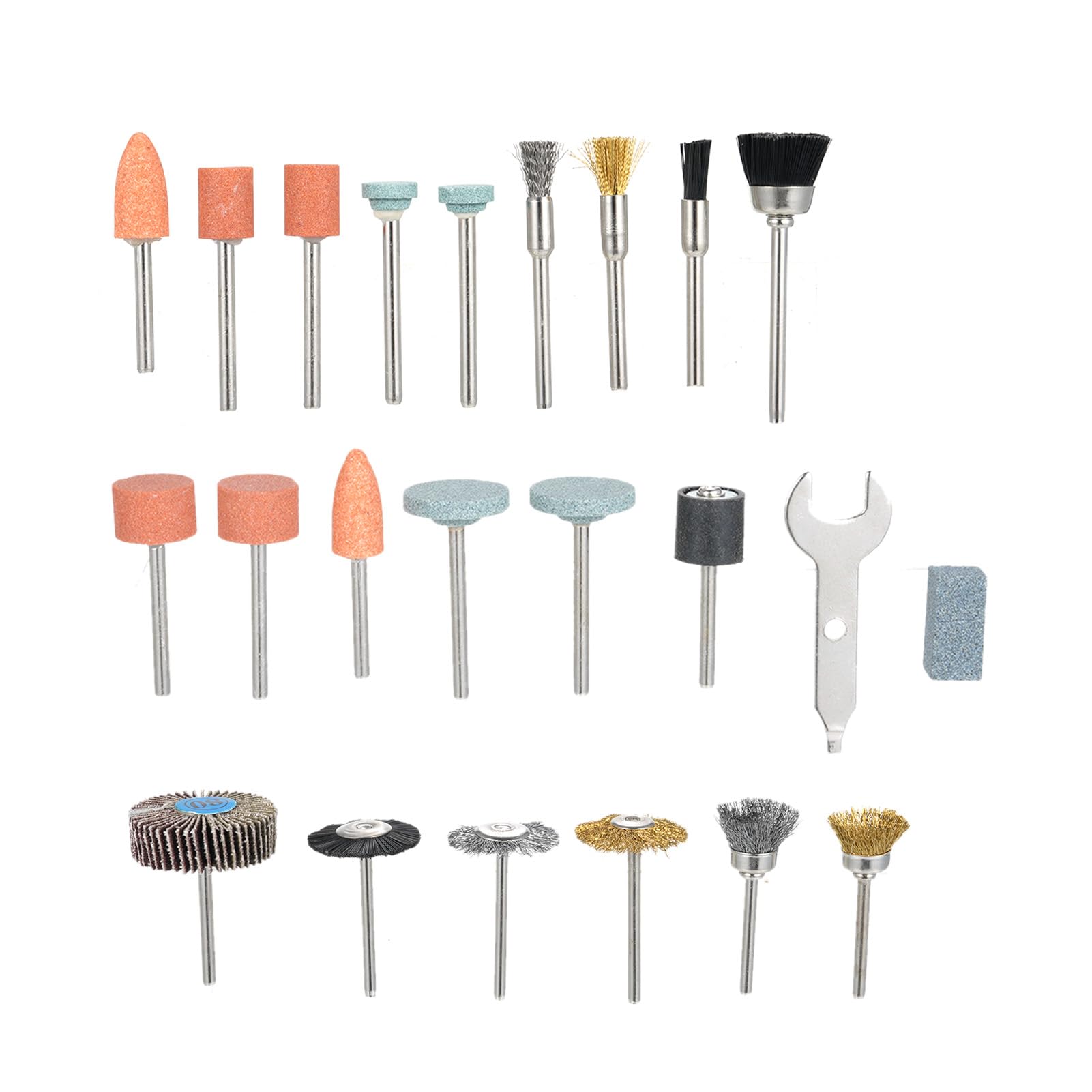 Mini kit de herramientas rotativas 3,7 V Mini amoladora 3 niveles de velocidad compacto cómodo (197Pcs)