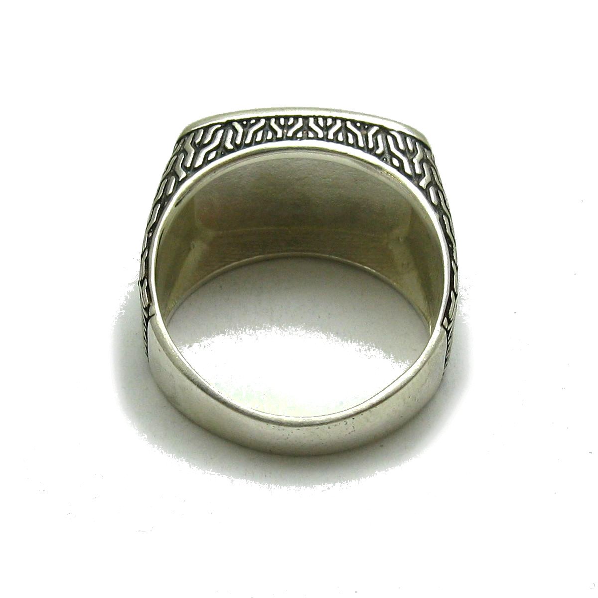 Anillo de plata de ley sólido 925 R001741