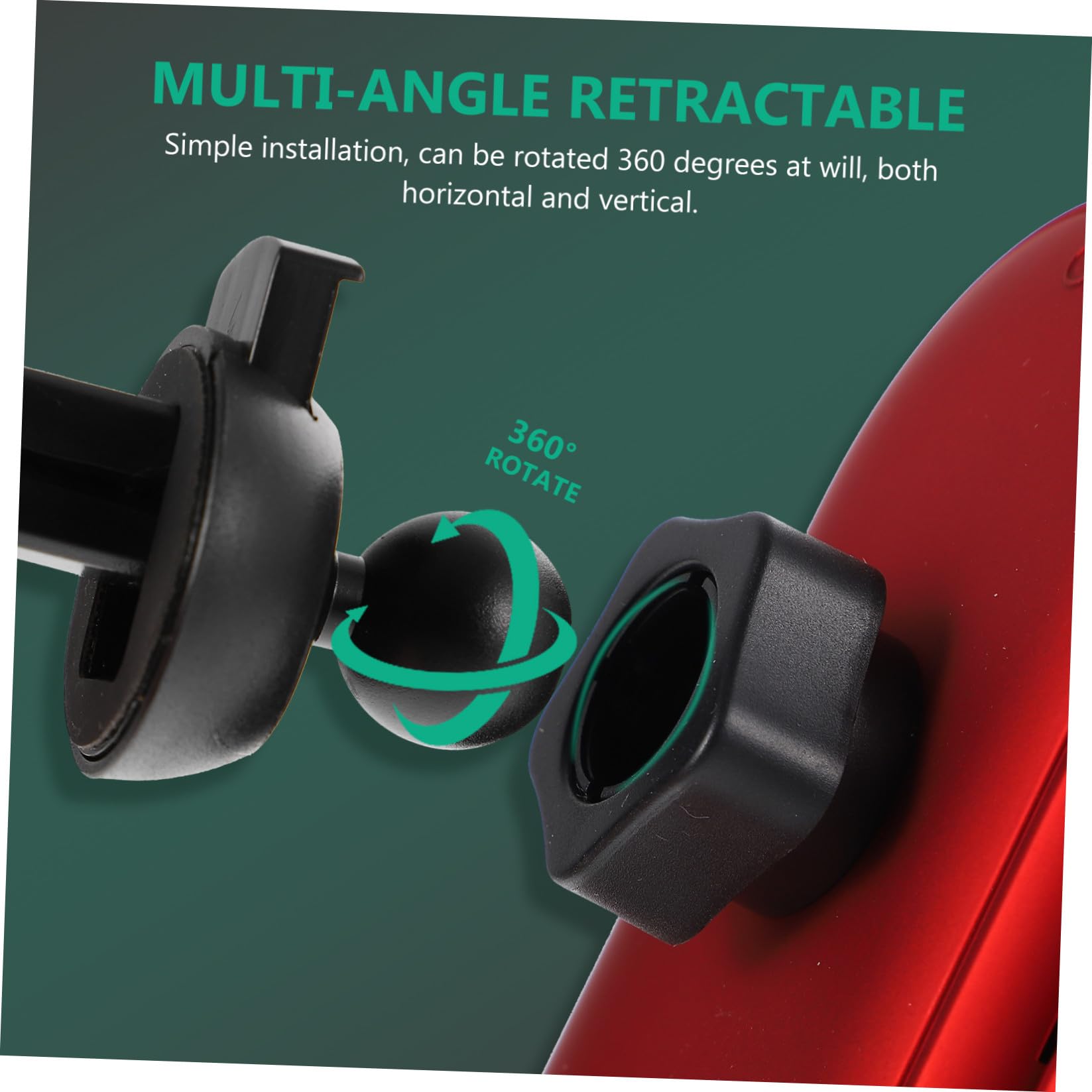 Supporto Telefono Auto da Bocchetta Aria Ricarica Wireless 10w