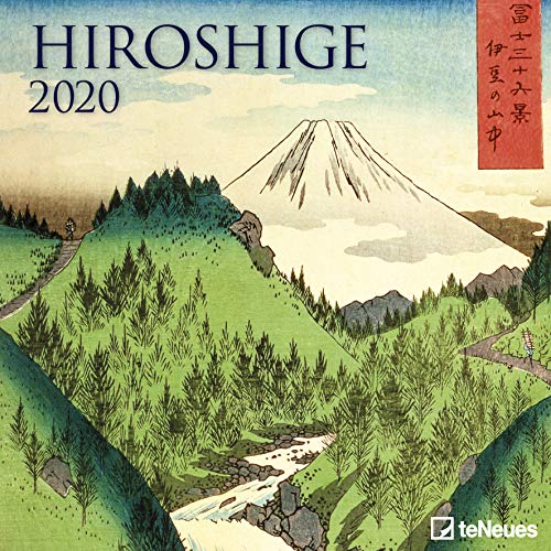 Télécharger Art Calendar - Hiroshige 2020 Square Wall Calendar Francais PDF