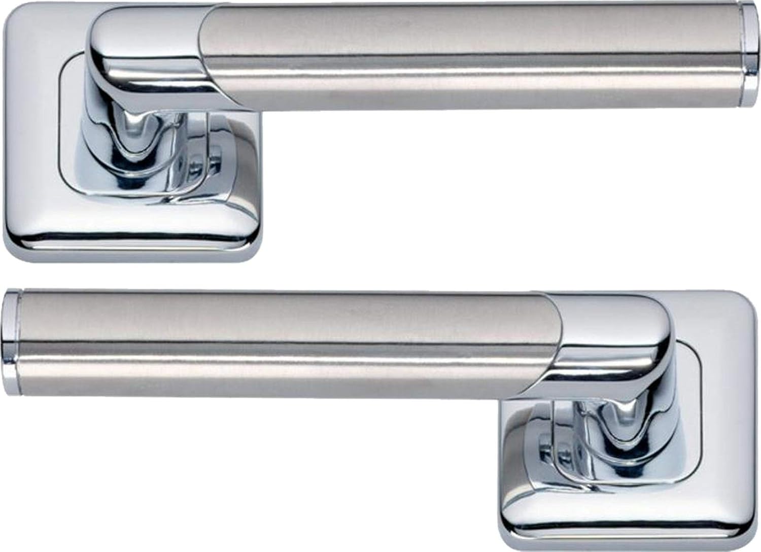 Architectural Hardware Howdens Bertelli Arva Door Lever Handles On Rose