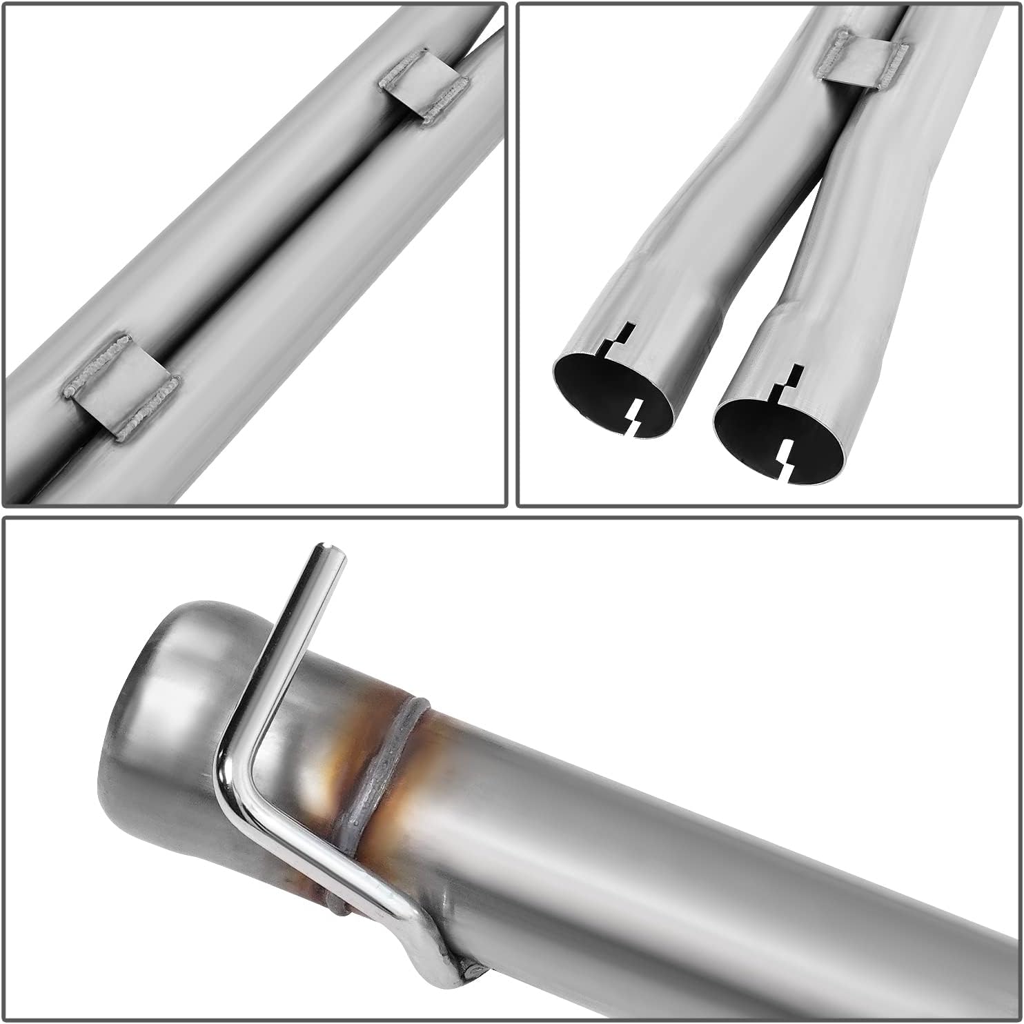 DNA MOTORING CBE-UR-010 Stainless Steel Cat Back Exhaust System [Compatible with 09-14 Dodge Challenger 5.7L]