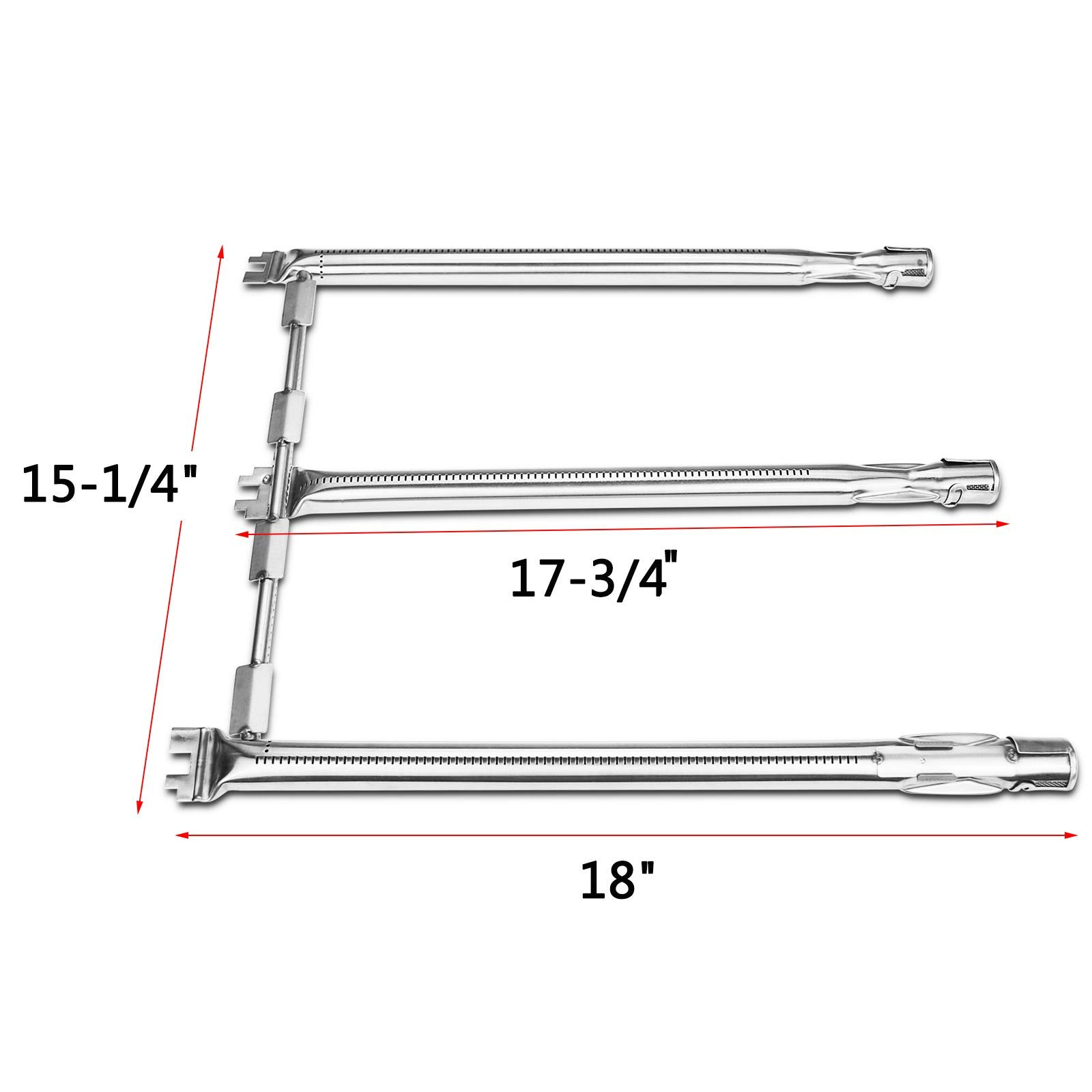 Qulimetal 69787 Grill Burner For Weber Spirit 300 Series Spirit
