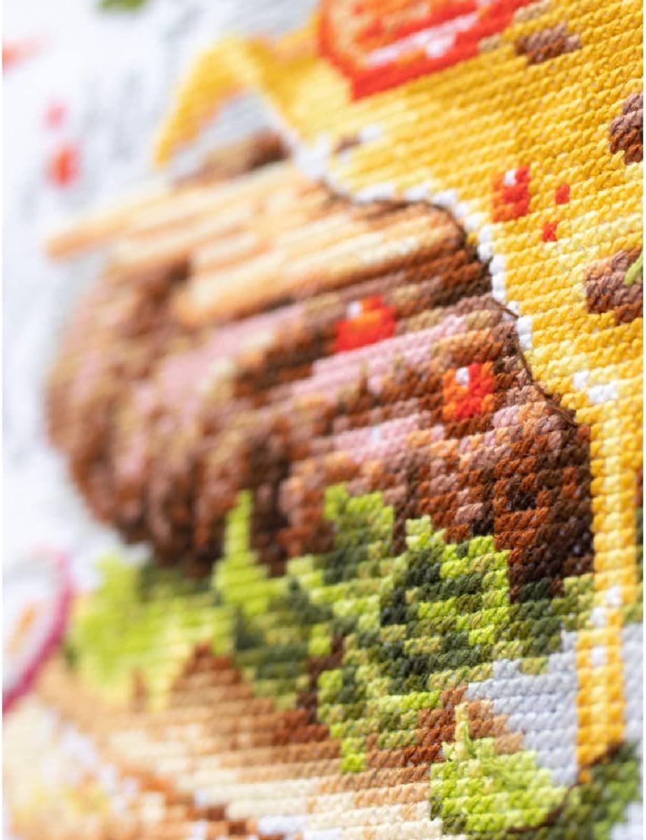 Zweigart Edition Burger Counted Cross Stitch Kit 19 x 22 cm